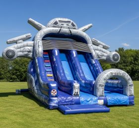 T8-8316 Star Wars Theme Inflatable Dry Slide