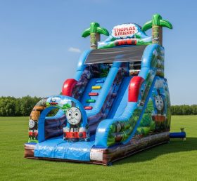 T8-8354 Thomas Friends Theme Inflatable Dry Slide