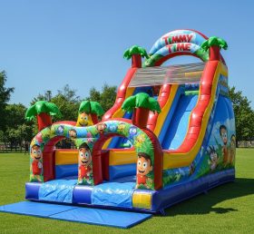 T8-8364 Timmy Time Theme Inflatable Dry Slide