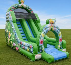 T8-8368 Tinker Bell Theme Inflatable Dry Slide