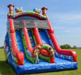 T8-8378 Toy Story Theme Inflatable Dry Slide
