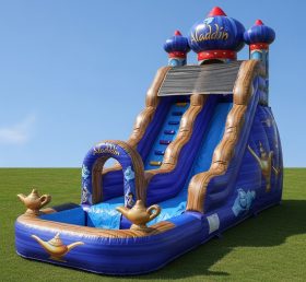 T8-8405 Aladdin Theme Inflatable Water Slide