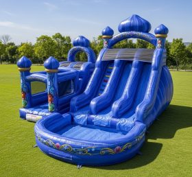 T8-8596 Aladdin Theme Inflatable Water Slide