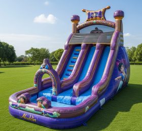 T8-8597 Aladdin Theme Inflatable Water Slide