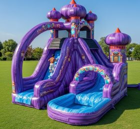 T8-8598 Aladdin Theme Inflatable Water Slide