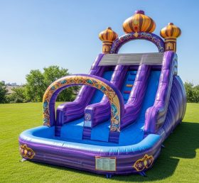 T8-8599 Aladdin Theme Inflatable Water Slide