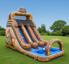 T8-8446 Egypt Theme Inflatable Water Slide