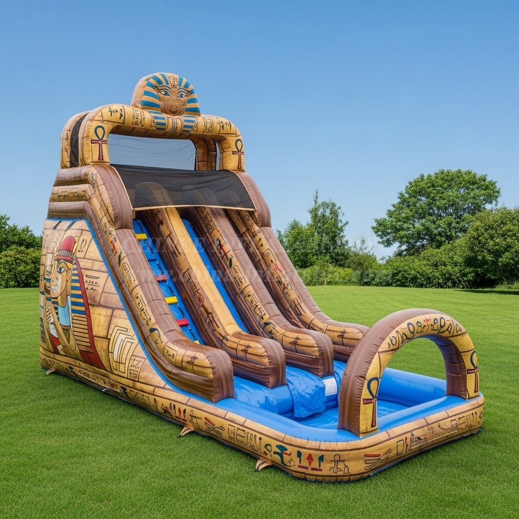 T8-8446 Egypt Theme Inflatable Water Slide