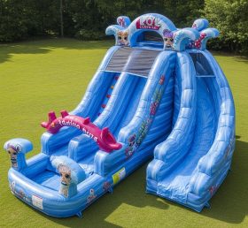 T8-8634 L.O.L.SURPRISE Theme Inflatable Water Slide