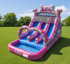 T8-8637 L.O.L.SURPRISE Theme Inflatable Water Slide