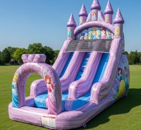 T8-8519 Princess Parties Theme Inflatable Water Slide