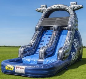 T8-8545 Star Wars Theme Inflatable Water Slide