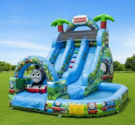 T8-8560 Thomas & Friends Theme Inflatable Water Slide
