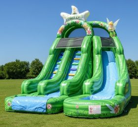 T8-8567 Tinker Bell Theme Inflatable Water Slide