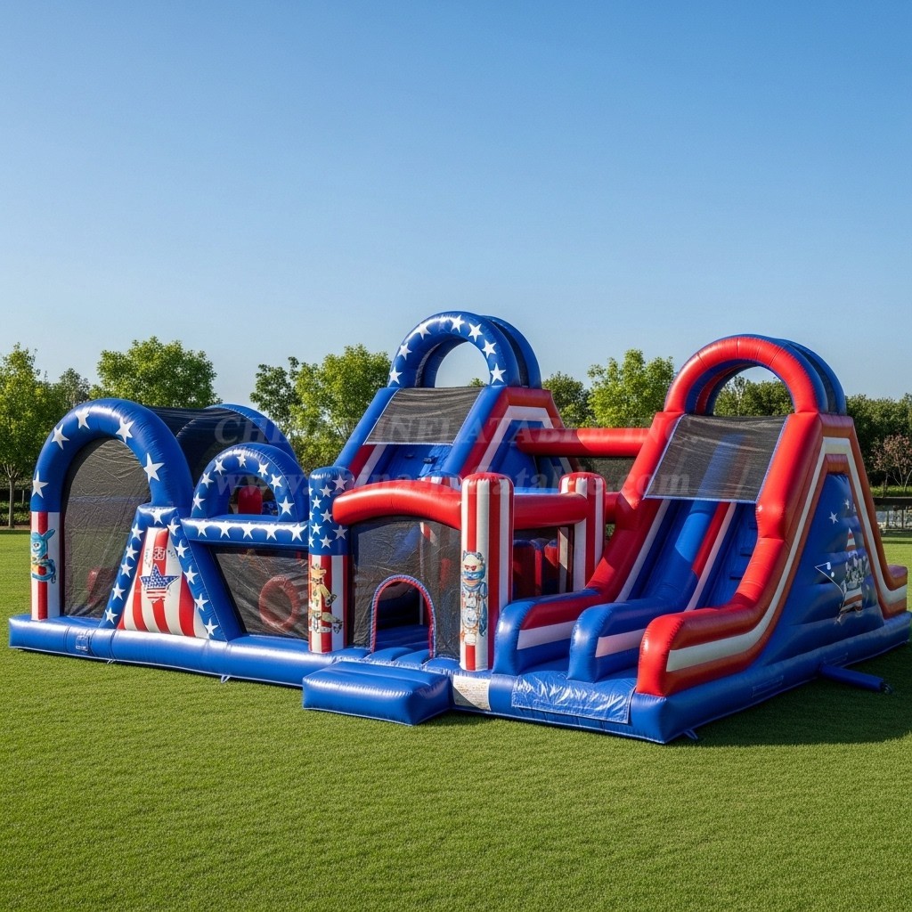 T6-6138 American Style Inflatable Playground