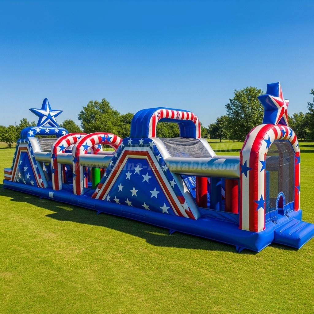 T7-3600 American Style Inflatable Obstacle Courses
