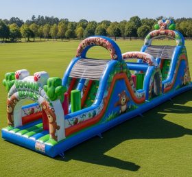 T7-3607 Boonie Bears Inflatable Obstacle Courses
