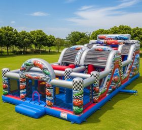 T6-6151 Cars Inflatable Playground