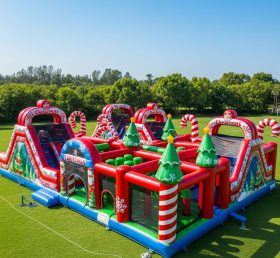 T6-6153 Christmas Inflatable Playground