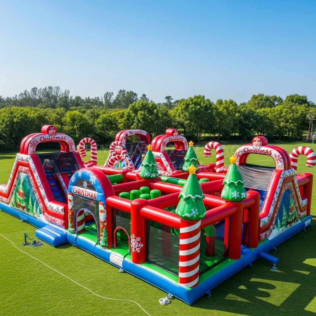 T6-6153 Christmas Inflatable Playground