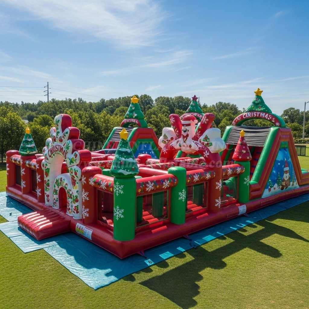 T6-6154 Christmas Inflatable Playground