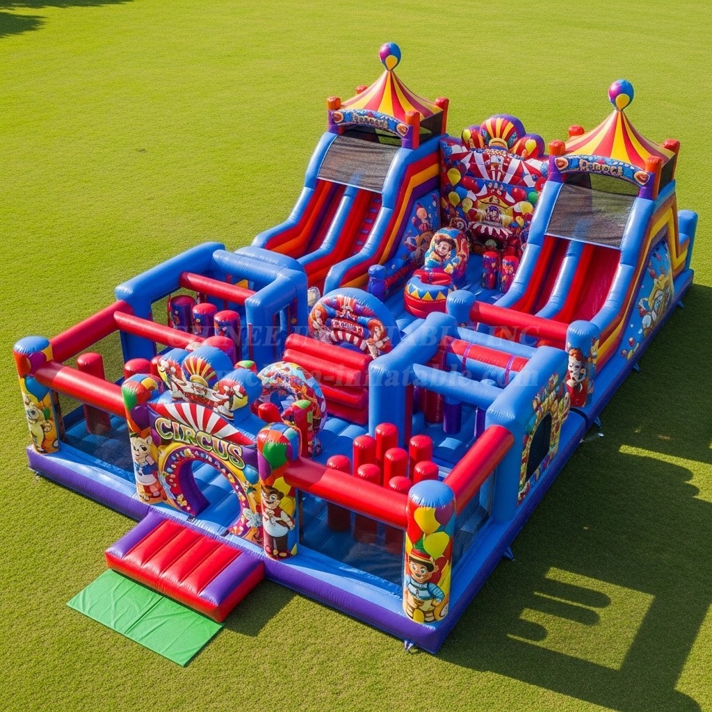 T6-6155 Circus Inflatable Playground