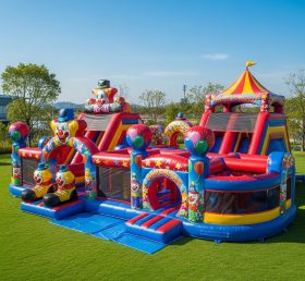 T6-6156 Clown Inflatable Playground