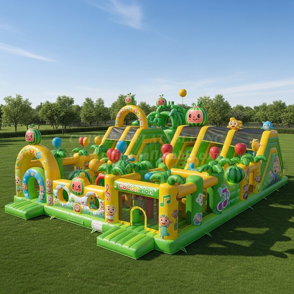 T6-6157 Cocomelon Inflatable Playground