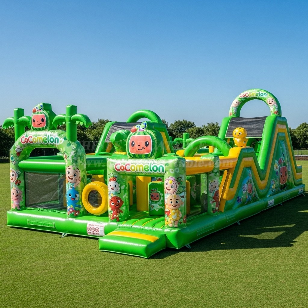 T6-6158 Cocomelon Inflatable Playground