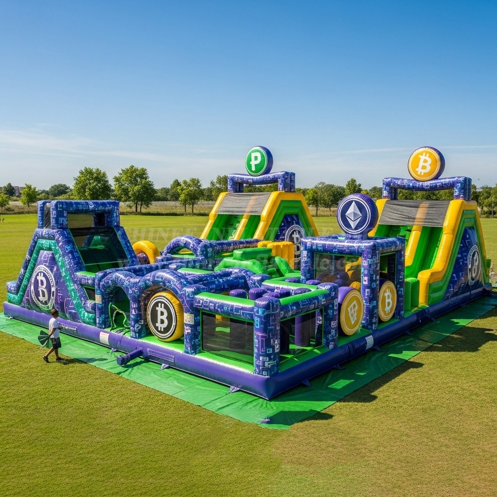 T6-6160 Cryptocurrency Inflatable Playground