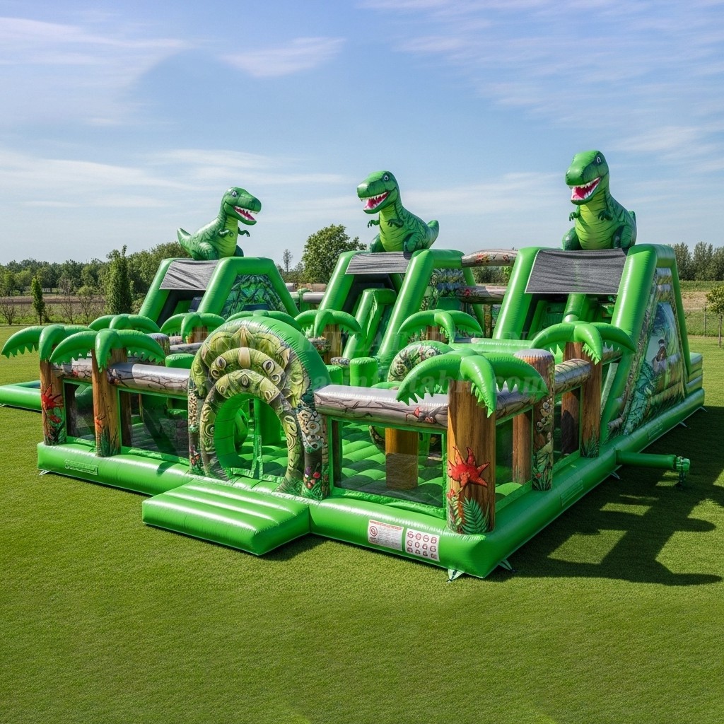 T6-6161 Dinosaur Inflatable Playground