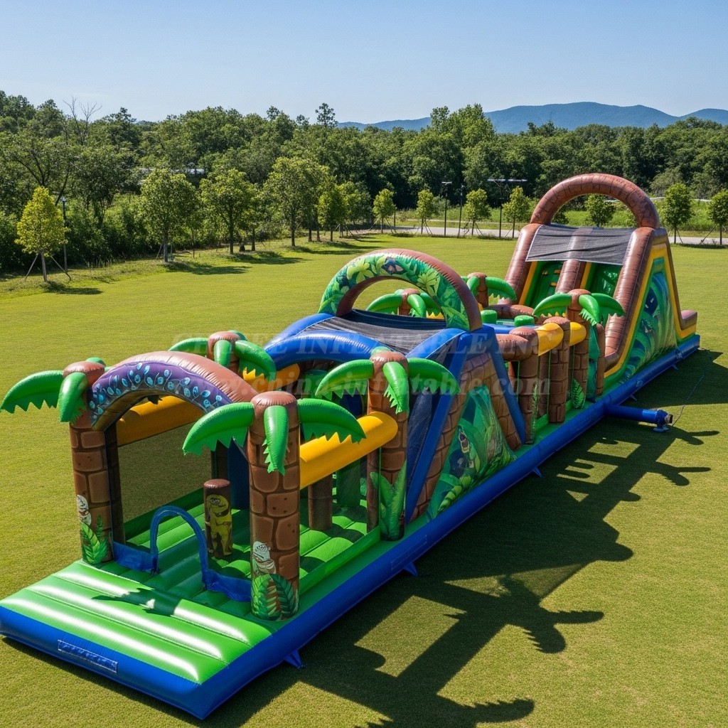 T7-3612 Dinosaur Inflatable Obstacle Courses