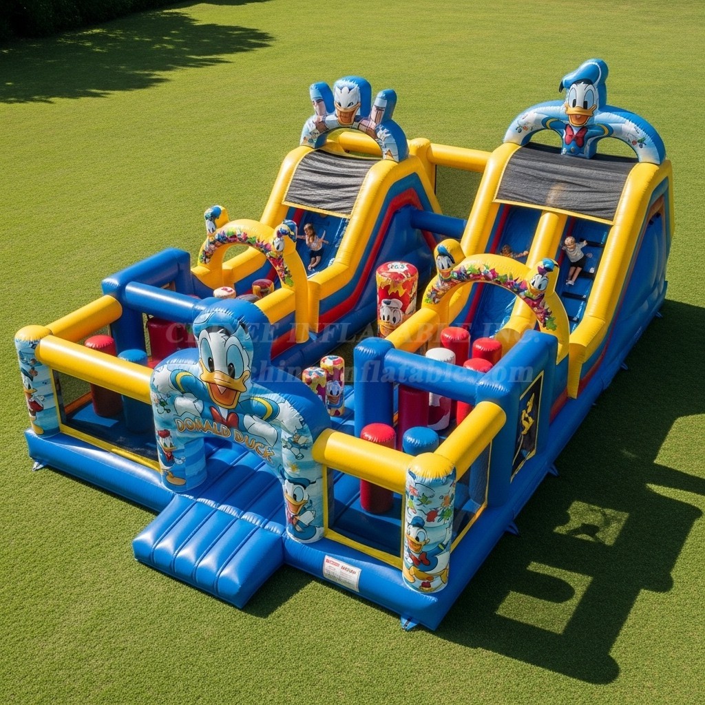 T6-6163 Donald Duck Inflatable Playground