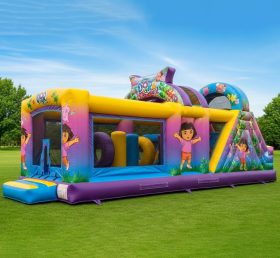 T7-3615 Dora Inflatable Obstacle Courses
