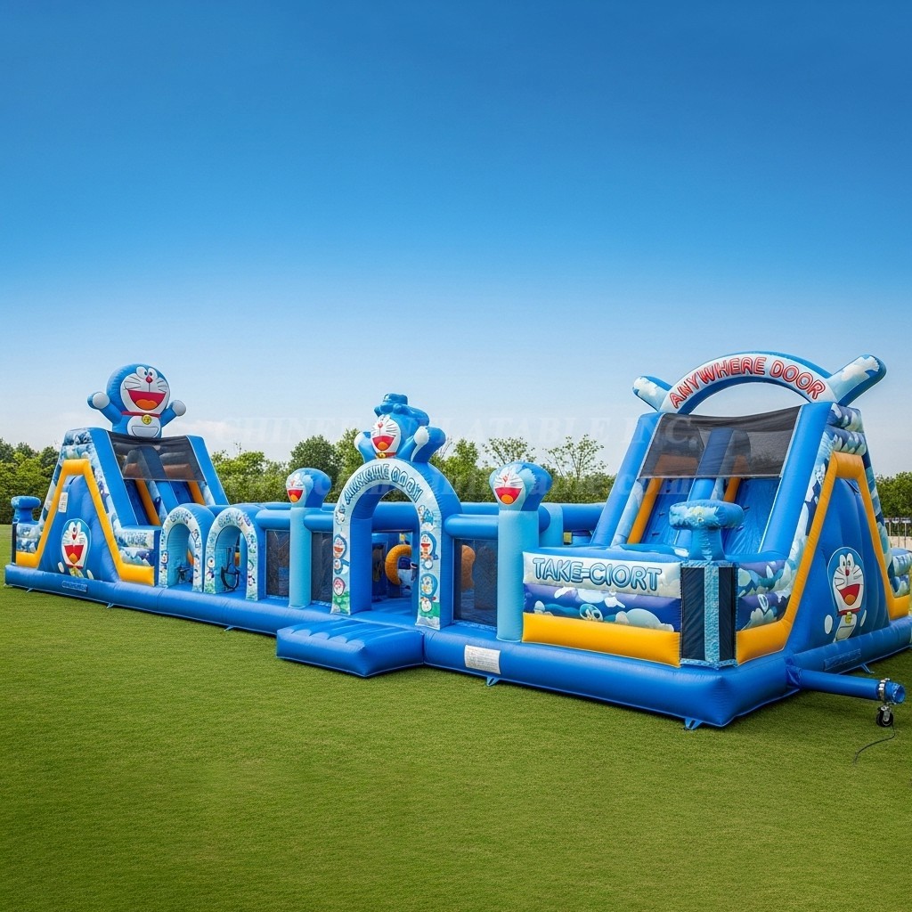 T6-6164 Doraemon Inflatable Playground