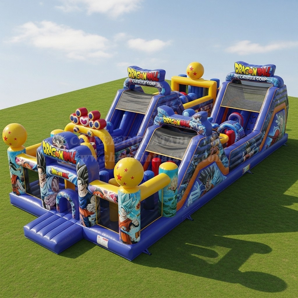 T6-6166 Dragon Ball Inflatable Playground