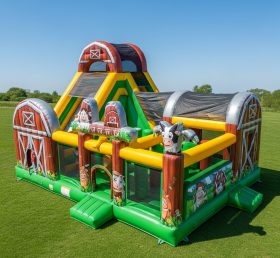 T6-6169 Farm Inflatable Playground