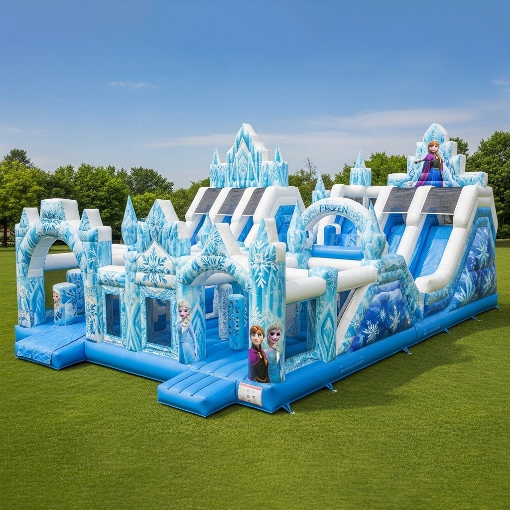 T6-6172 Frozen Inflatable Playground