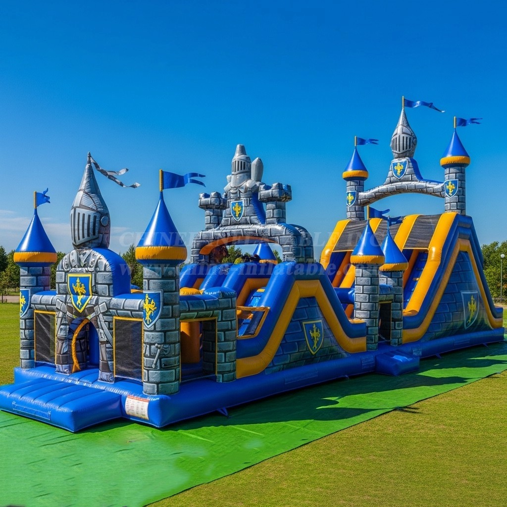 T7-3628 Knight Inflatable Obstacle Courses