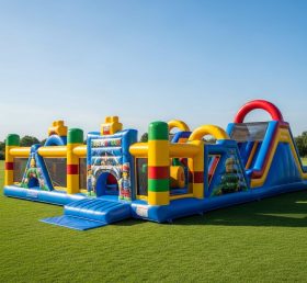 T6-6177 Lego Inflatable Playground