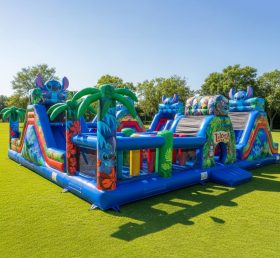 T6-6179 Lilo & Stitch Inflatable Playground
