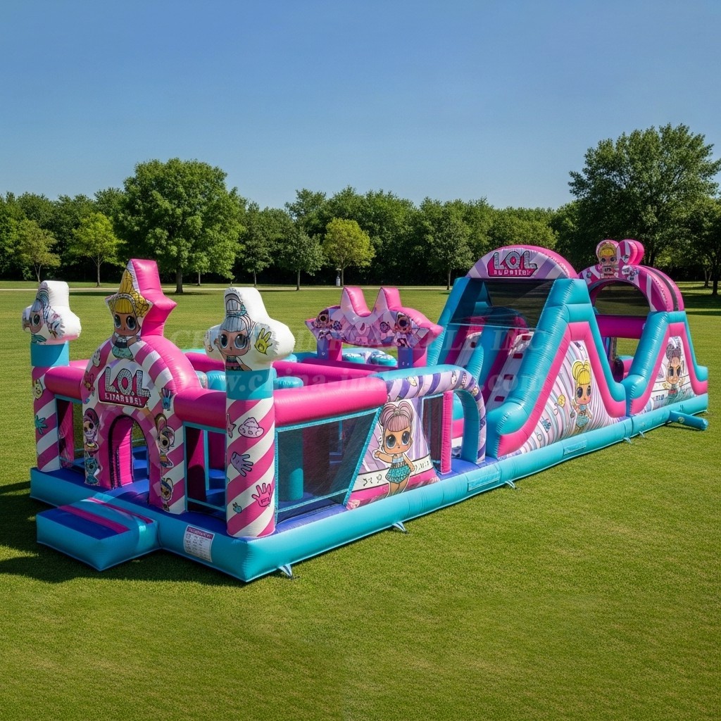 T7-3630 L.O.L.Surprise Inflatable Obstacle Courses