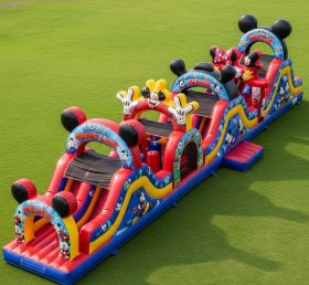 T7-3634 Mickey & Minnie Inflatable Obstacle Courses