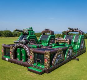 T6-6187 Military Style Inflatable Playground