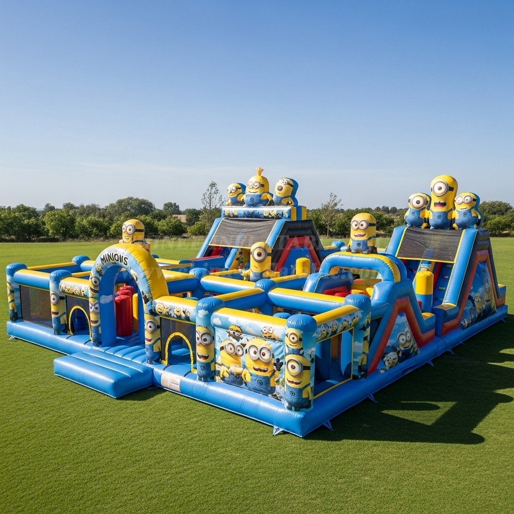 T6-6189 Minions Inflatable Playground