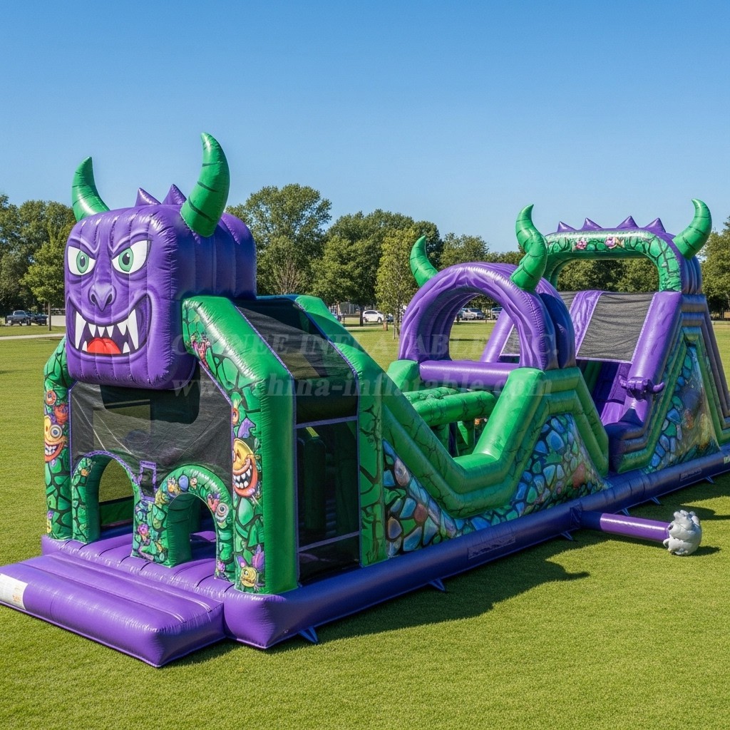 T7-3640 Monster Inflatable Obstacle Courses
