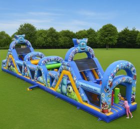 T7-3642 Monsters Inc Inflatable Obstacle Courses