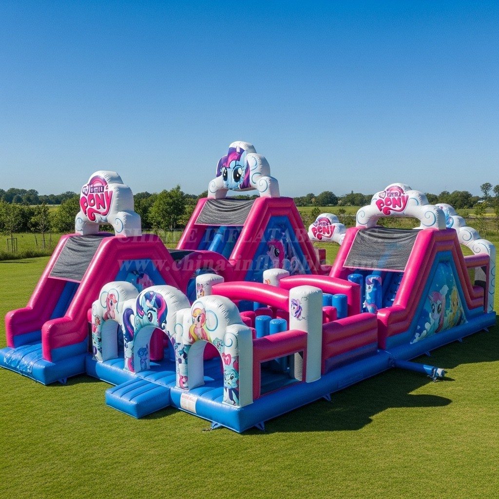 T6-6192 My Little Pony Inflatable Playground