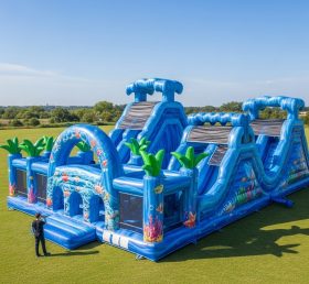 T6-6195 Ocean Theme Inflatable Playground