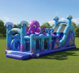 T7-3646 Octopus Inflatable Obstacle Courses